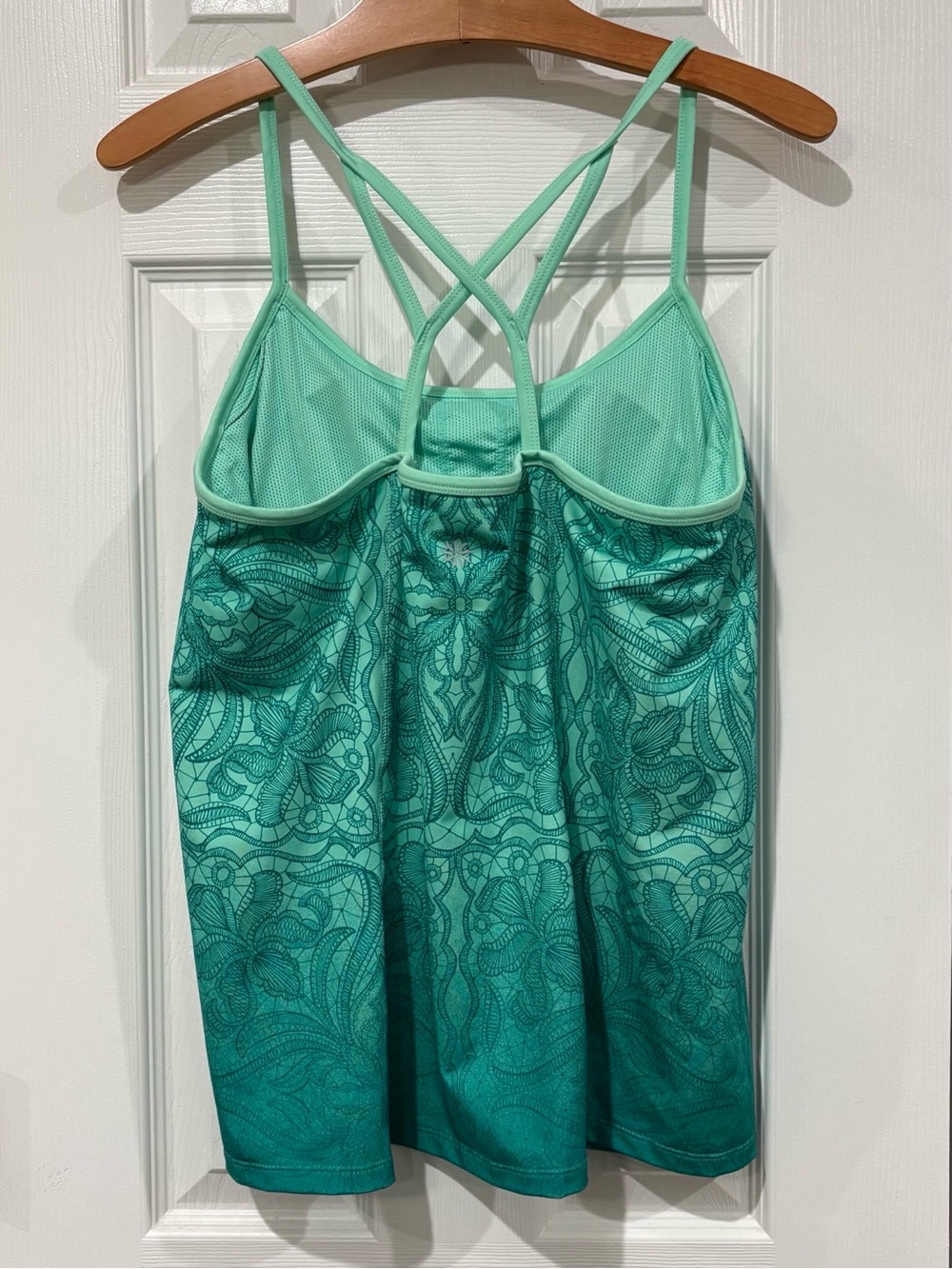 Athleta Cami Strappy Tank Top XL Harmonious Green - Picture 4 of 15